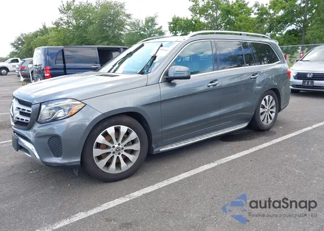 2018 Mercedes-Benz Gls 450 4Matic из США, поврежденный, VIN 4JGDF6EE1JB027541